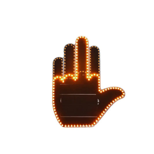 LED Car Finger Light with Remote — Wireless Interior Mood Light
