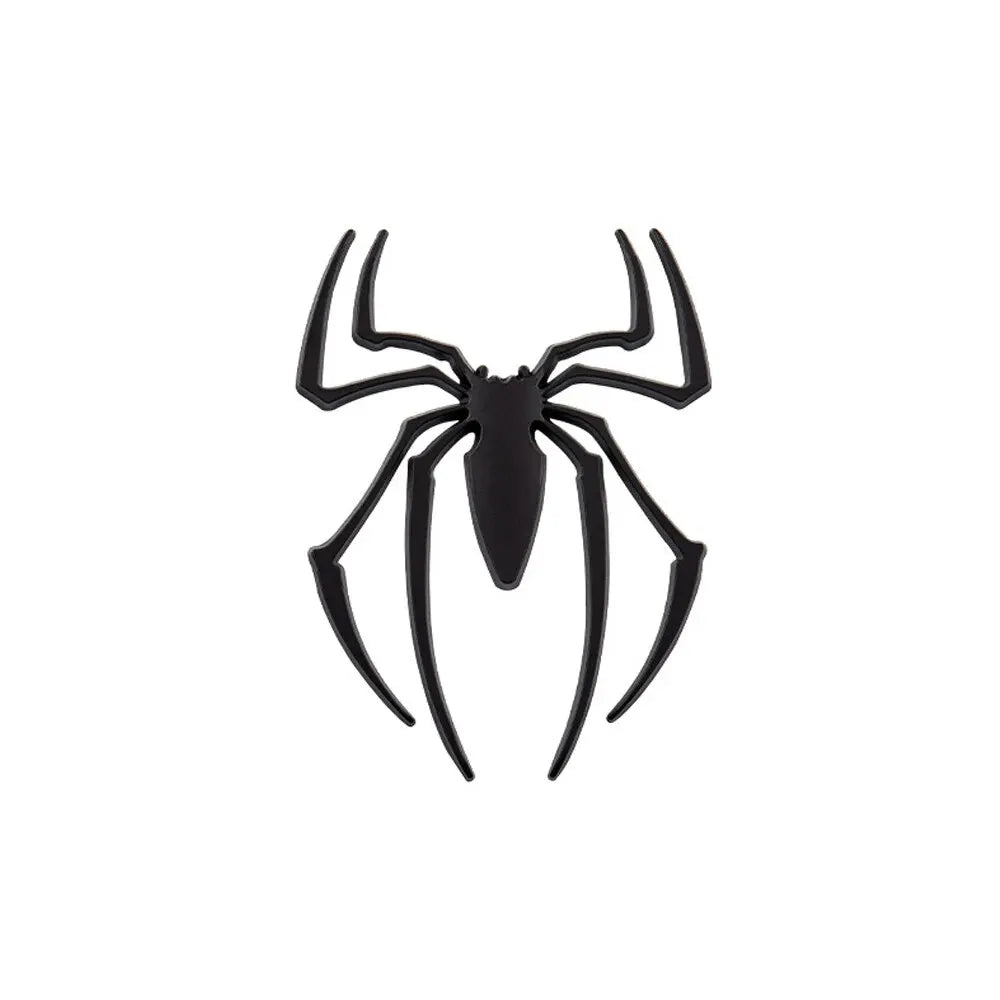 3D Spider Car Emblem - Premium Metal Badge Decal