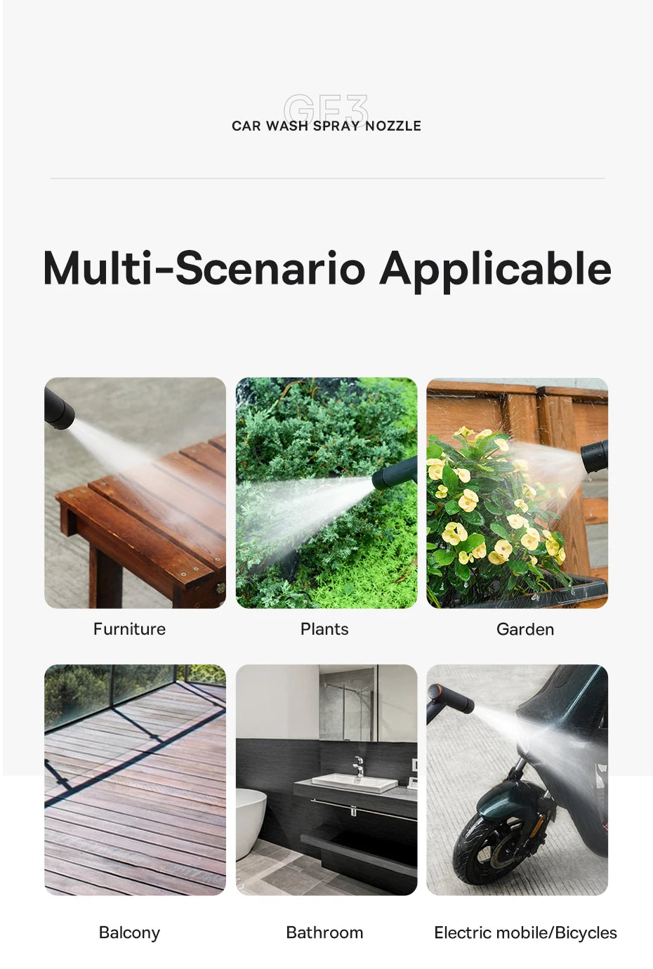 Baseus High Pressure Car Wash Gun