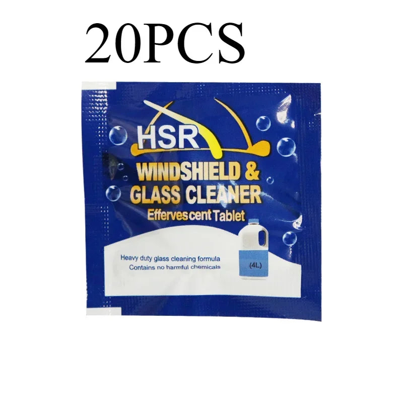 All-Season Windshield Washer Effervescent Tablets – Solid Concentrate, Shellac-Free | DriveUtility™