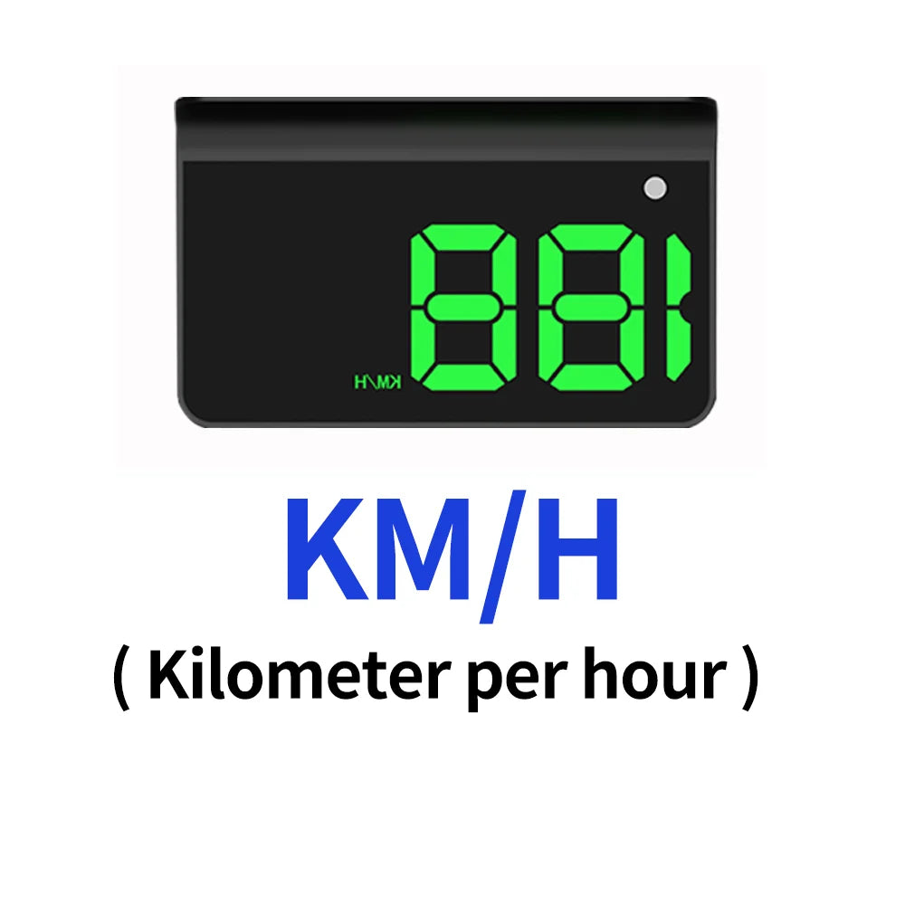 HUD Digital Speedometer - Windshield Display