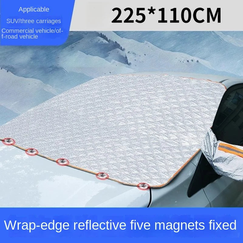 Magnetic Windshield Sun Shade Snow Cover