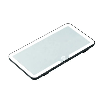 Car Sun Visor LED Makeup Mirror – HD Rechargeable Fill Light | Universal Fit | DriveUtility™