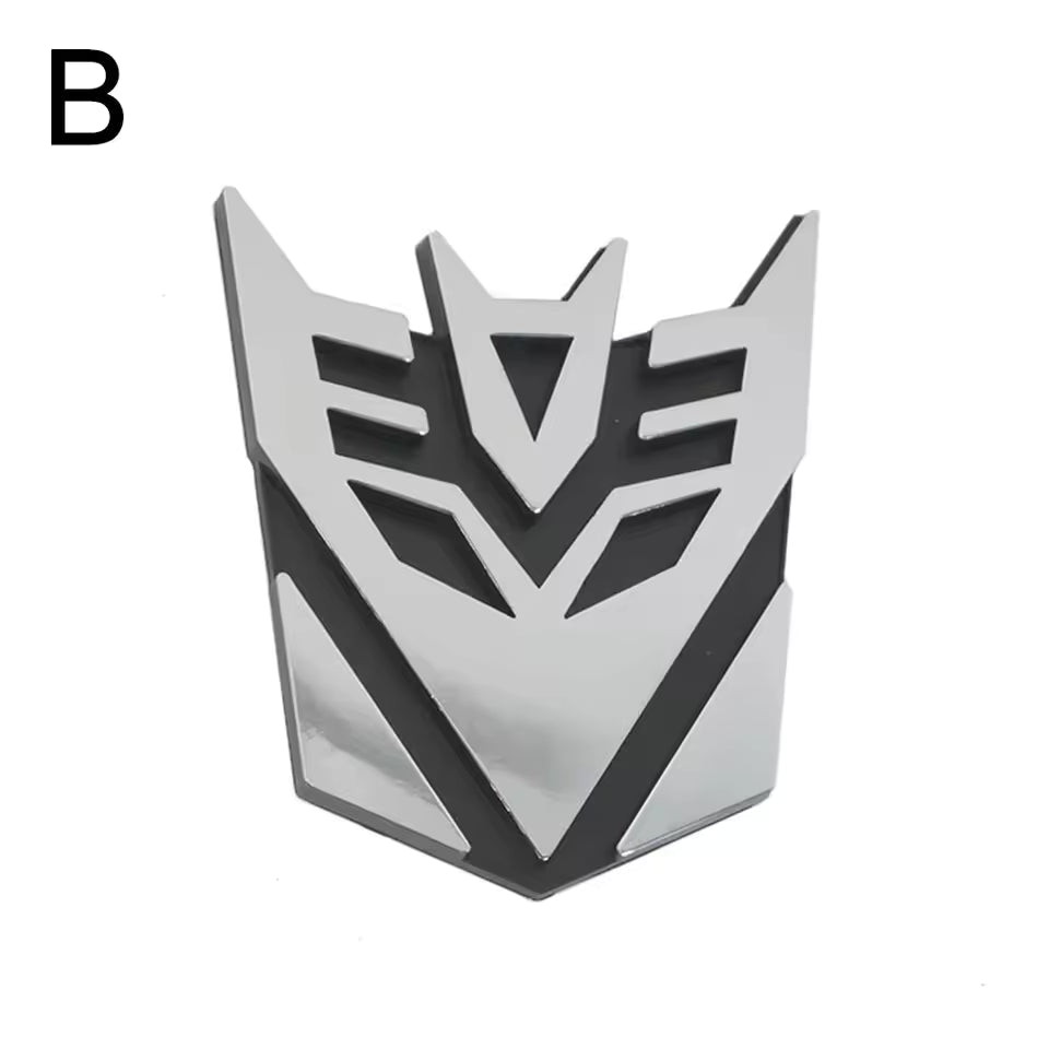 3D Transformer Autobot Badge Emblem - Premium Car Decal Sticker