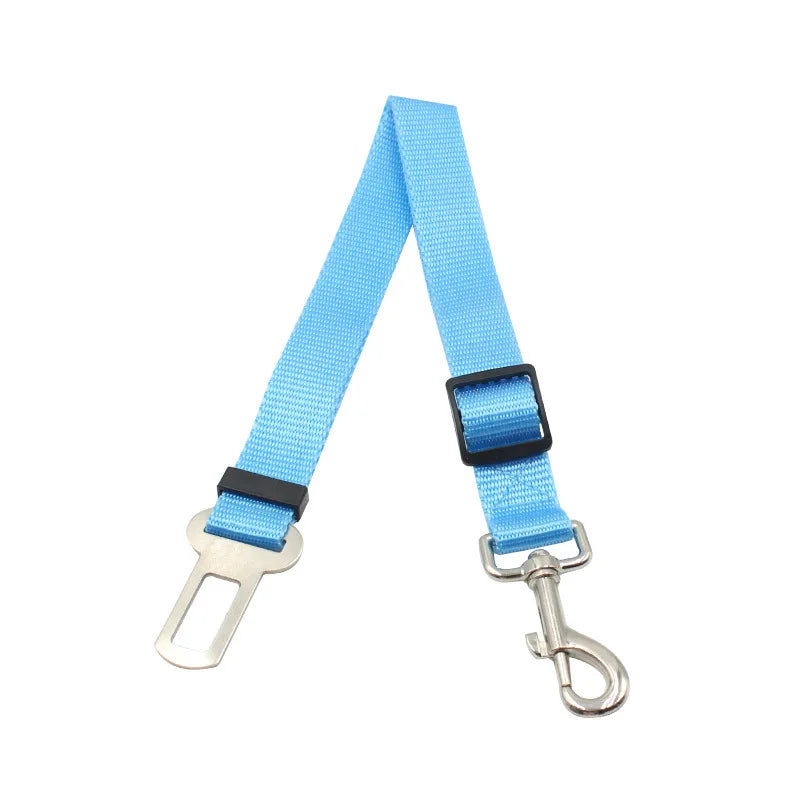 Dog Car Seatbelt Leash – Retractable Safety Tether for Pets