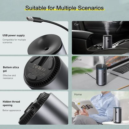 Baseus Car Aroma Diffuser with LED Light
