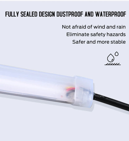 Flexible LED DRL Daytime Running Lights - 2PCS