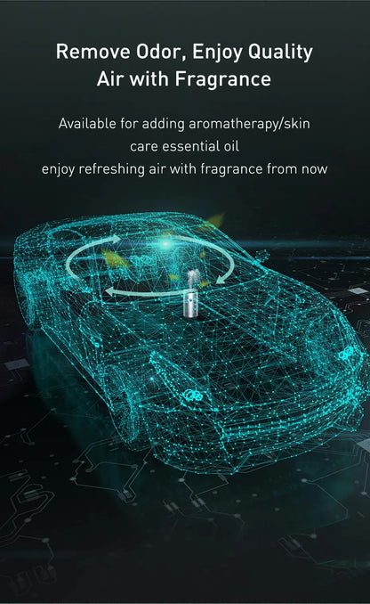 Baseus Car Aroma Diffuser with LED Light