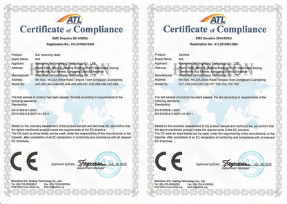 LED Parking Sensor Kit 4 Sensors