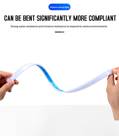 Flexible LED DRL Daytime Running Lights - 2PCS