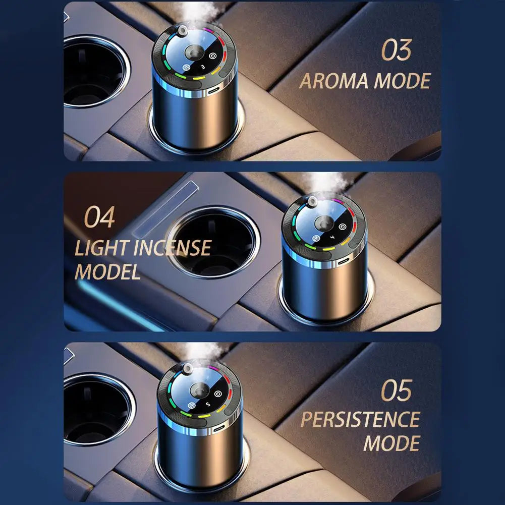 Smart Rechargeable Car Air Freshener 5-Level
