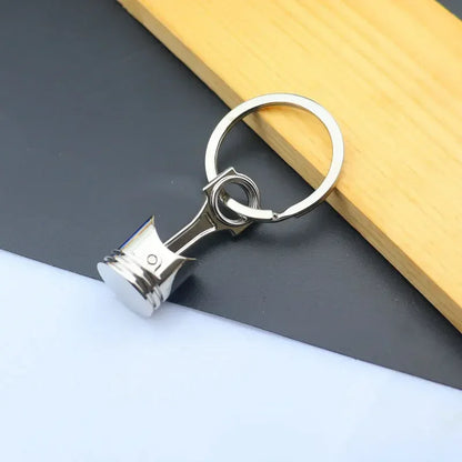 Mini Car Wheel Keychain Metal Keyring