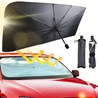 Foldable Car Windshield Sunshade Umbrella
