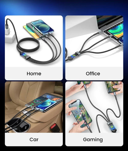 3-in-1 USB Fast Charger Cable
