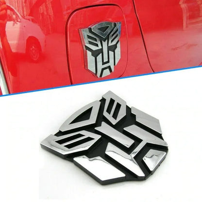 3D Transformer Autobot Badge Emblem - Premium Car Decal Sticker