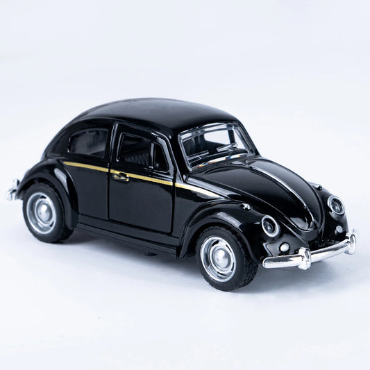 Classic 1:36 Retro Beetle Alloy Car Model with Opening Doors