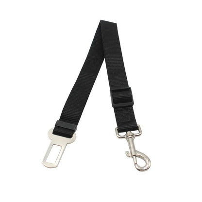 Dog Car Seatbelt Leash – Retractable Safety Tether for Pets