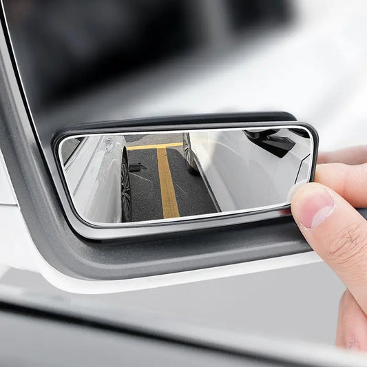 360° Blind Spot Mirror Set – Wide Angle Convex Safety Mirror