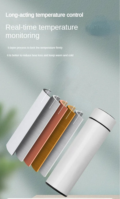 500ml Smart Thermos with LED Temperature Display
