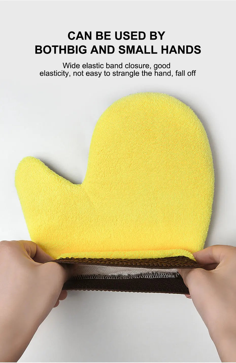 Microfiber Car Washing Glove Double-Sided