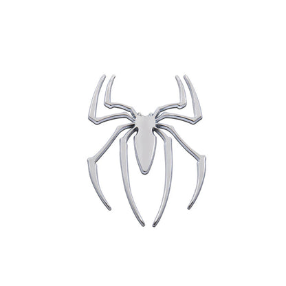 3D Spider Car Emblem - Premium Metal Badge Decal