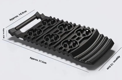 Traction Escape Board — Anti-Skid Recovery Mat for Sand, Mud & Snow