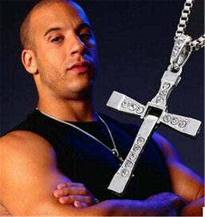 Dominic Toretto Cross Necklace - Fast & Furious Inspired Pendant