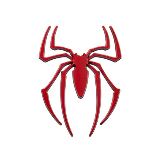 3D Spider Car Emblem - Premium Metal Badge Decal