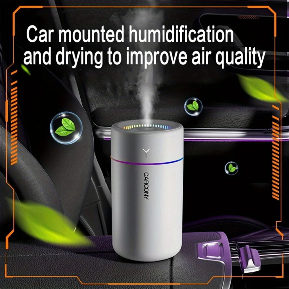 LED Aromatherapy Humidifier for Car & Office