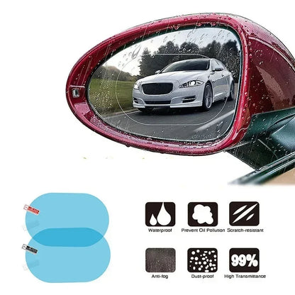 Anti-Fog Rearview Mirror Protective Film 2PCS
