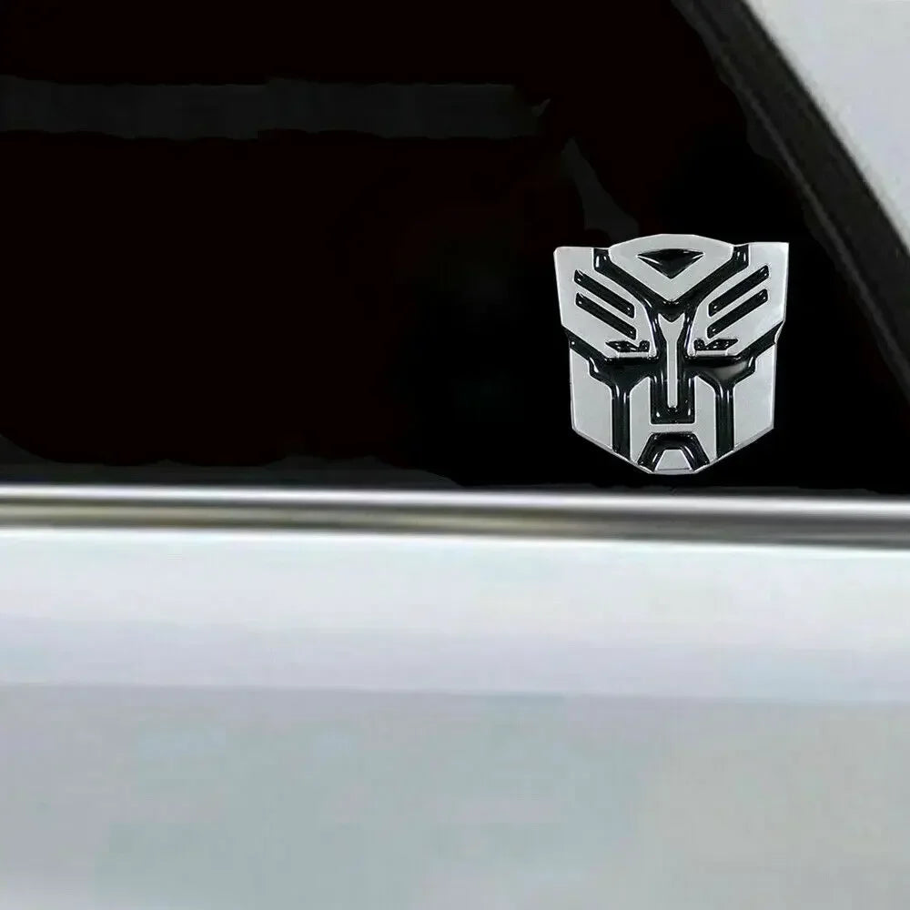 3D Transformer Autobot Badge Emblem - Premium Car Decal Sticker