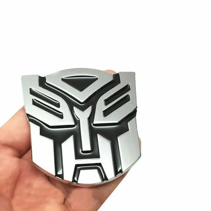 3D Transformer Autobot Badge Emblem - Premium Car Decal Sticker