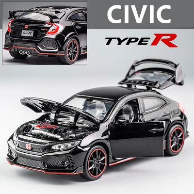 1:32 Honda Civic Type-R Diecast Model Car