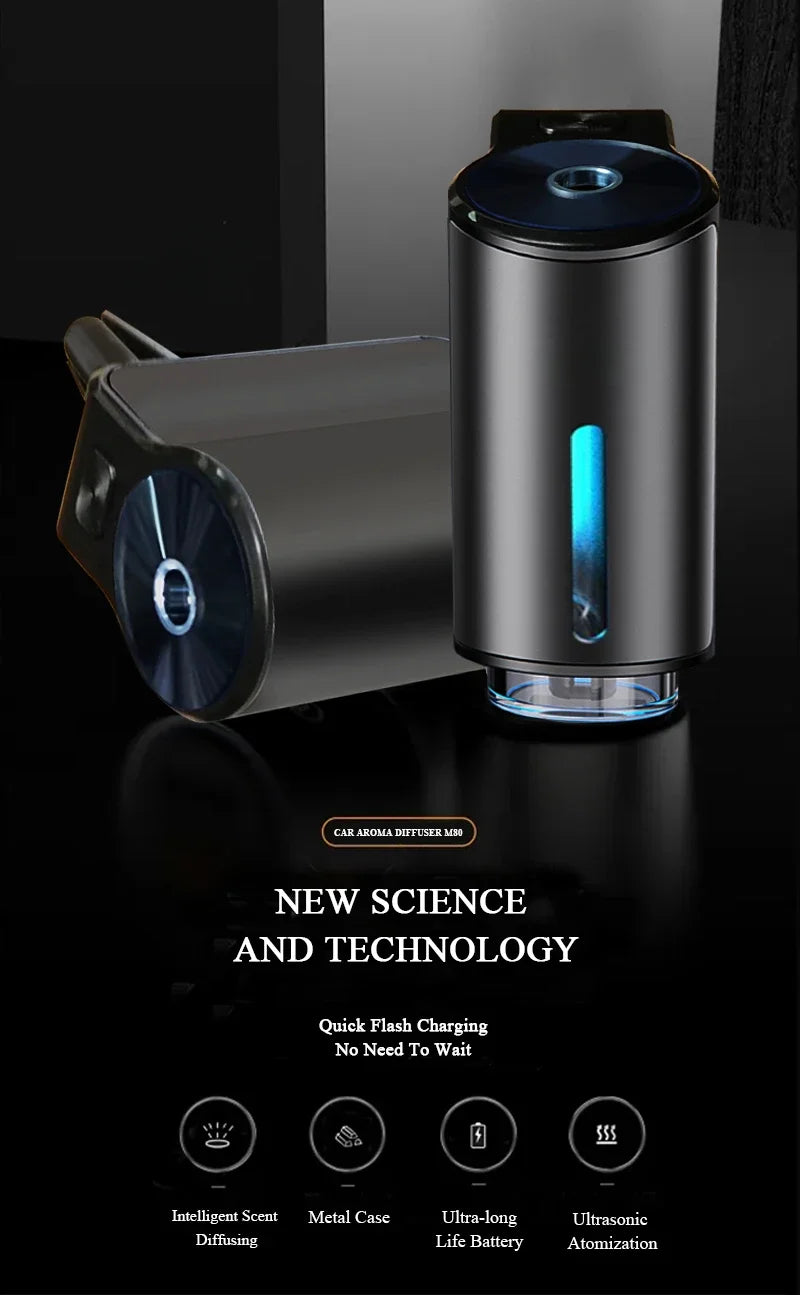 Electric Car Air Freshener Aroma Diffuser
