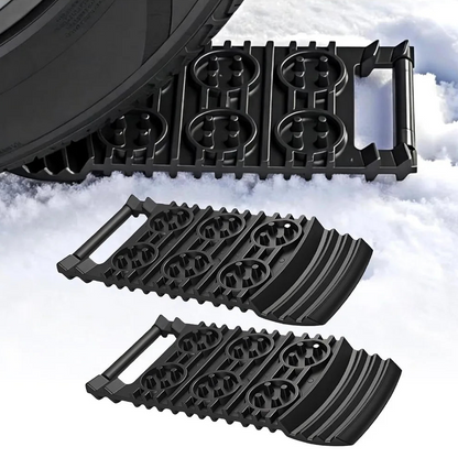 Traction Escape Board — Anti-Skid Recovery Mat for Sand, Mud & Snow