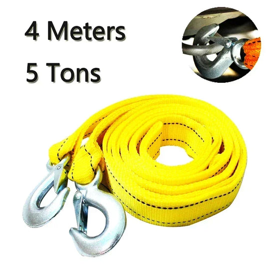 Heavy Duty Car Tow Cable with Hooks