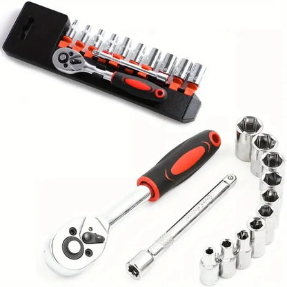 Professional Ratchet Socket Set - Metric 4-13