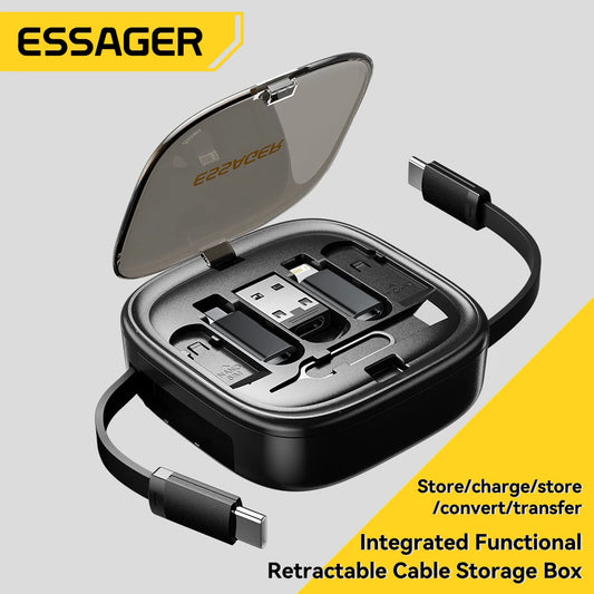 Essager USB-C Cable 60W PD with Storage Box