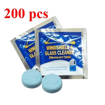 Windscreen Cleaner Effervescent Tablets Concentrated