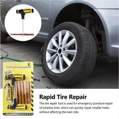 Emergency Tire Repair Kit with Super Glue