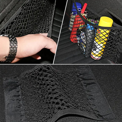 Universal Car Trunk Storage Net Double Mesh