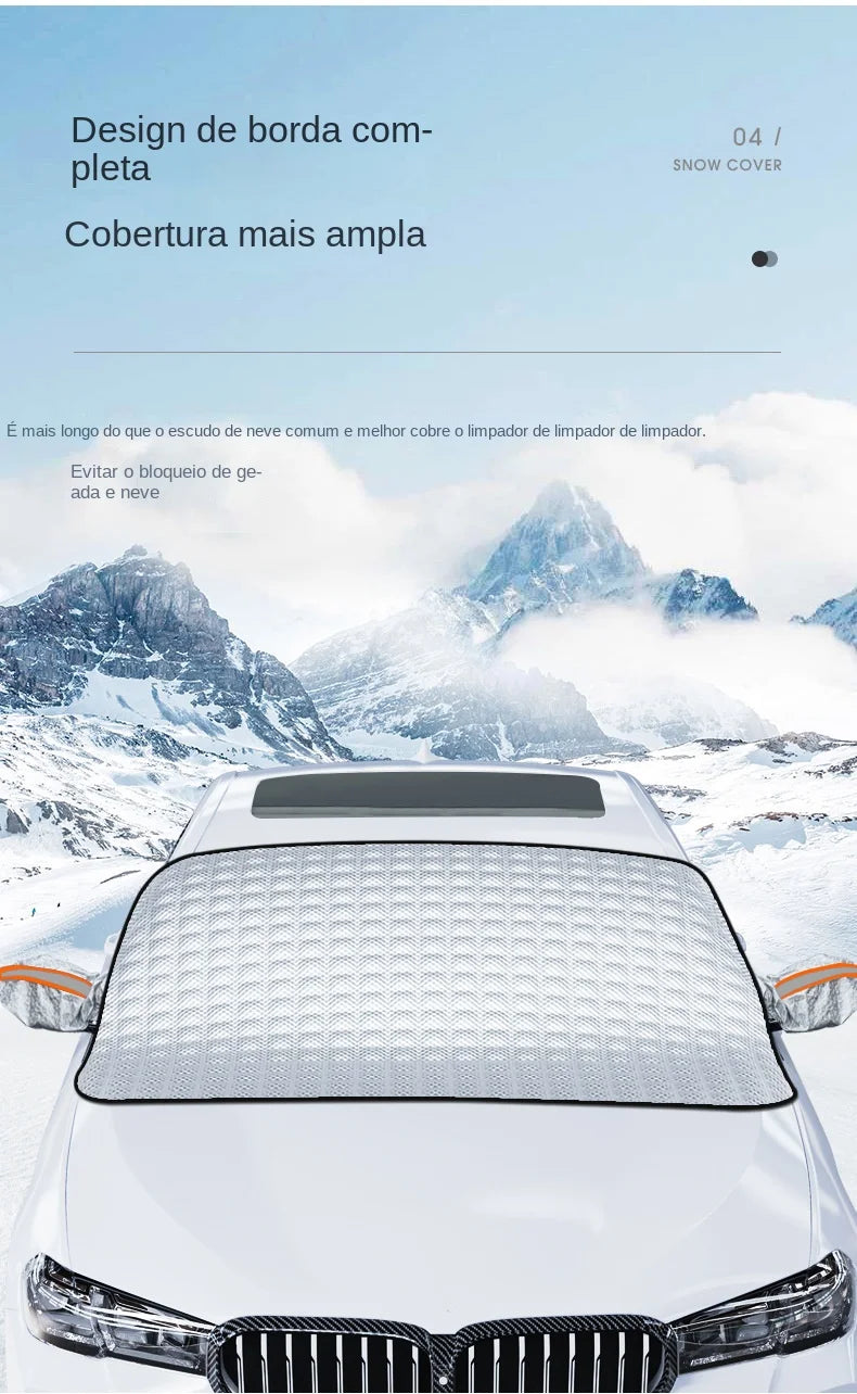 Magnetic Windshield Sun Shade Snow Cover