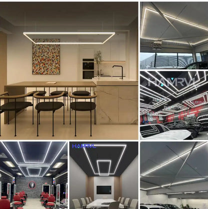 Hexagon LED Garage Ceiling Light