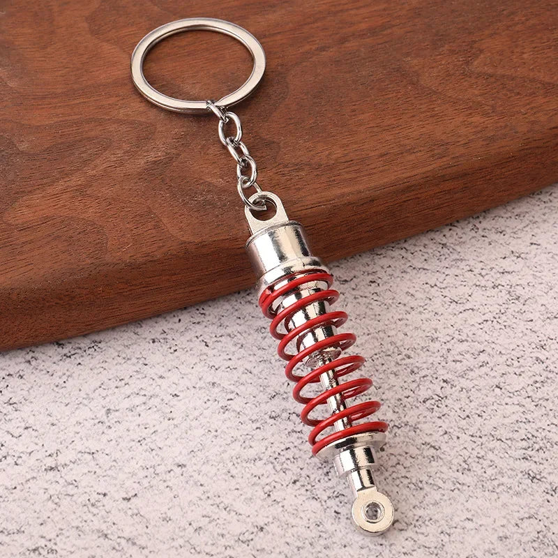Gear Head Keychain Turbo Brake Disc Pendant