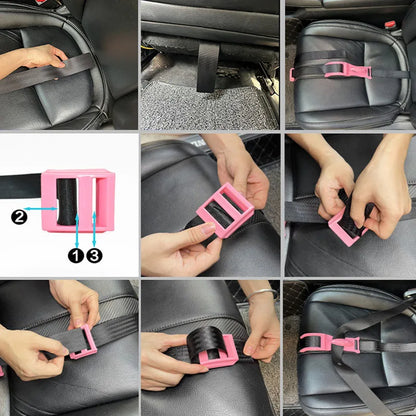 Pregnancy Seat Belt Adjuster - Comfort & Safety for Expecting Moms
