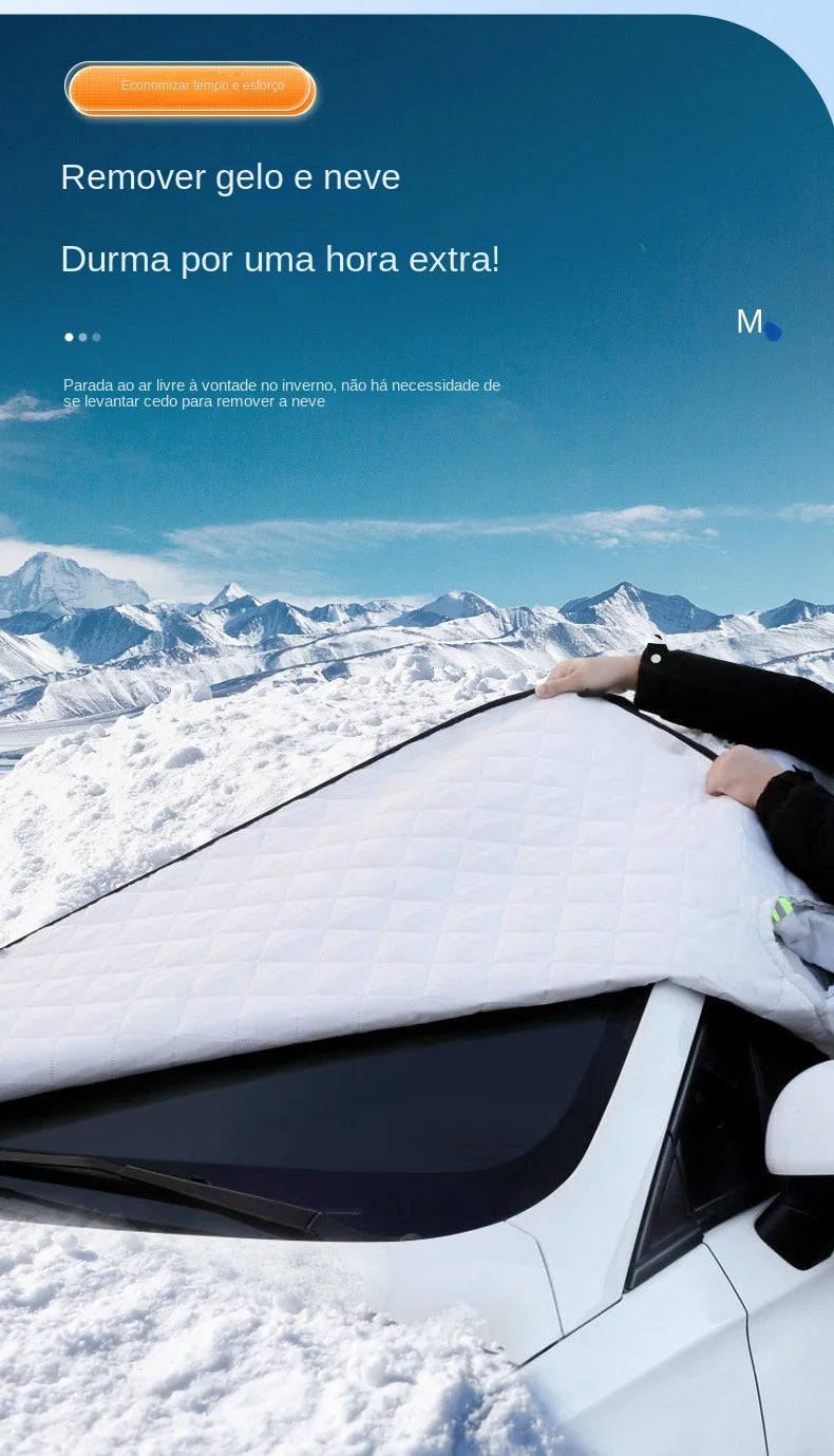 Magnetic Windshield Sun Shade Snow Cover