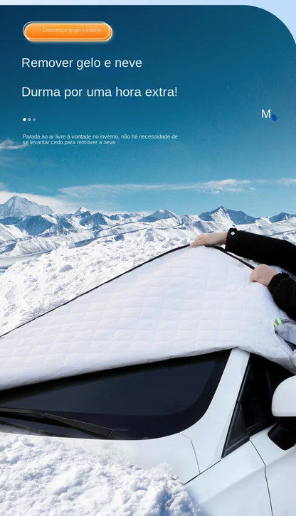 Magnetic Windshield Sun Shade Snow Cover