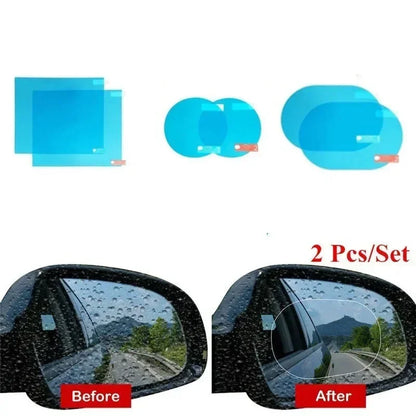 Anti-Fog Rearview Mirror Protective Film 2PCS