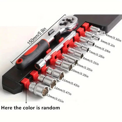 Professional Ratchet Socket Set - Metric 4-13