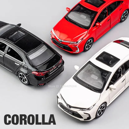 1:32 Scale Toyota Corolla Diecast Model Car